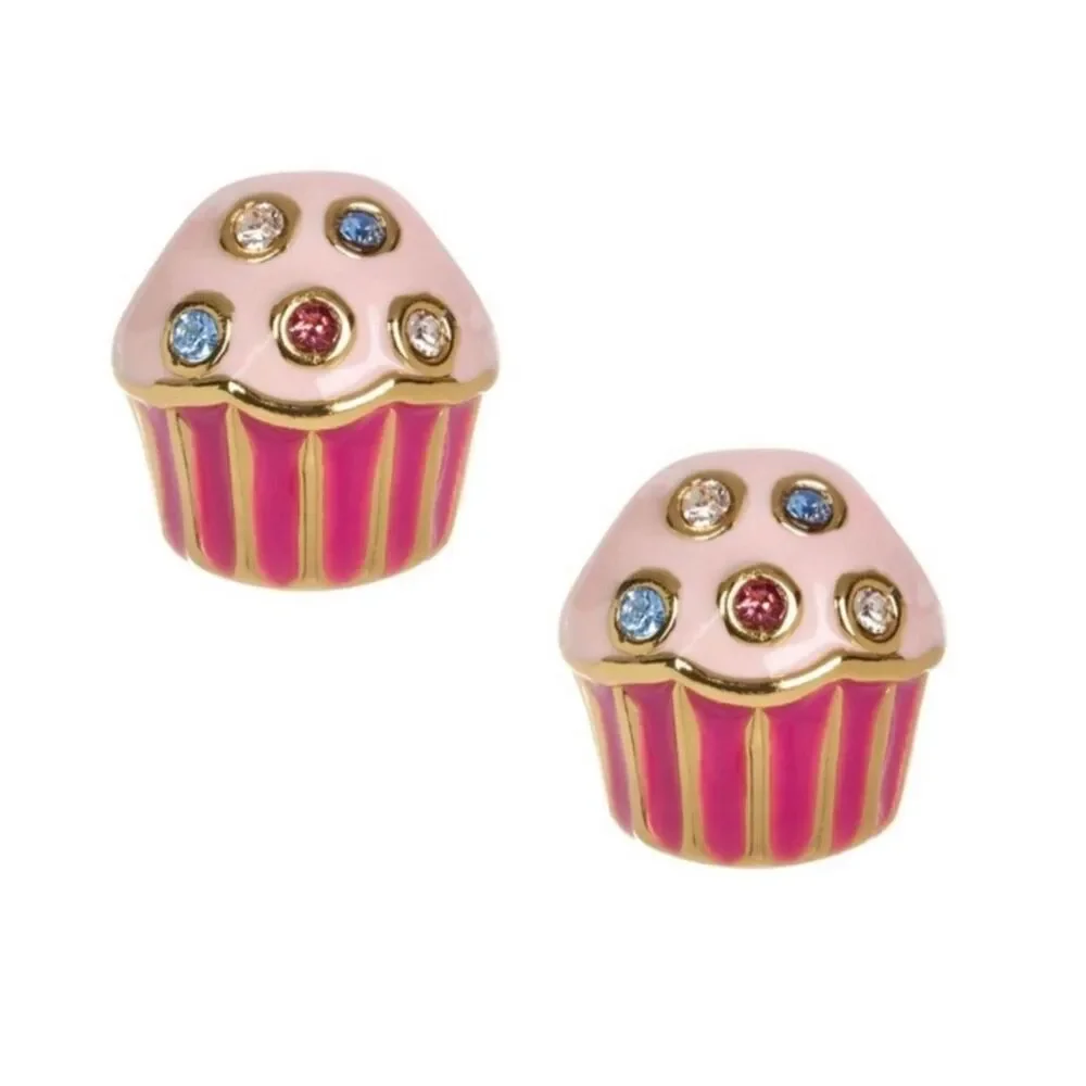 Kate Spade NEW earrings - take the cake Cupcake earrings